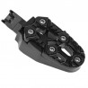 Universal motorcycle metal footrests with spring 8mm 2 pcs