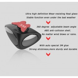2 in 1 left & right 360 rotation adjustable car rear view mirrorStyling parts