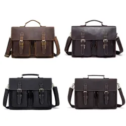 Men's genuine leather bag