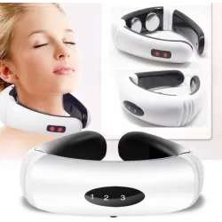 Electric pulse - back & neck massager - infrared heating