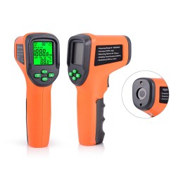 FOSHIO 10-99999 RPM - digital laser tachometer - non-contact photoelectric car speedometer