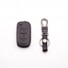 Car key leather cover for Volkswagen Polo B5, B6, Golf 4, 5, 6, Jetta, MK6, Tiguan