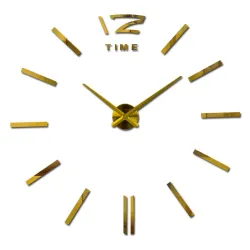 Large decorative DIY wall clock