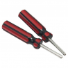 Universal tool for tire demote valve repair 10cm 2 pieces