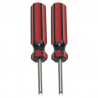 Universal tool for tire demote valve repair 10cm 2 pieces