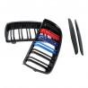 Gloss & matt M color 2 line front kidney grille for BMWGrilles