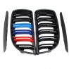 Gloss & matt M color 2 line front kidney grille for BMWGrilles