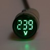 60-500V AC 22mm LED digital display - gauge voltage meter indicatorTools