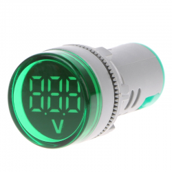 60-500V AC 22mm LED digital display - gauge voltage meter indicatorTools
