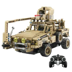MoFun MZ6003 2.4G 1/12 military RC car truck self-build block 768 pcs