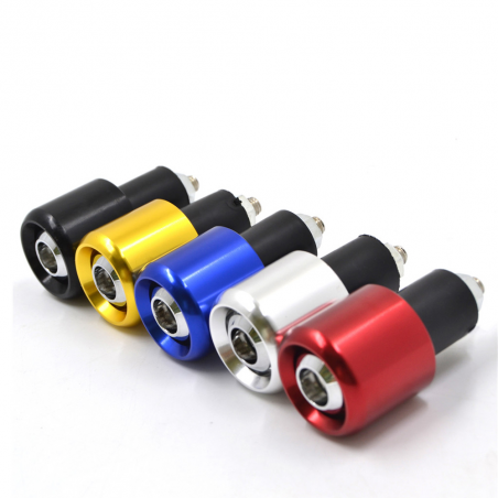 Universal motorcycle handlebar end plug counterweight steering weights - 7/8''
