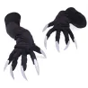 Halloween gloves with long fingernails
