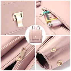 Fashion leather backpack
