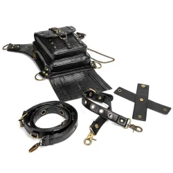 Steampunk & gothick waterproof bag - unisex