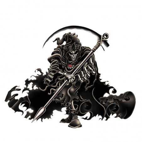 Skeleton of death - vinyl car sticker 13 * 10.1cmStickers