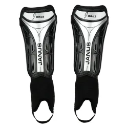 Soccer shin pads with ankle protection