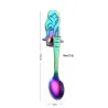 Decorative stainless steel teaspoons for tea & coffee & desserts