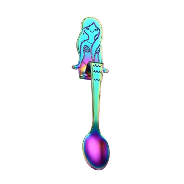 Decorative stainless steel teaspoons for tea & coffee & desserts