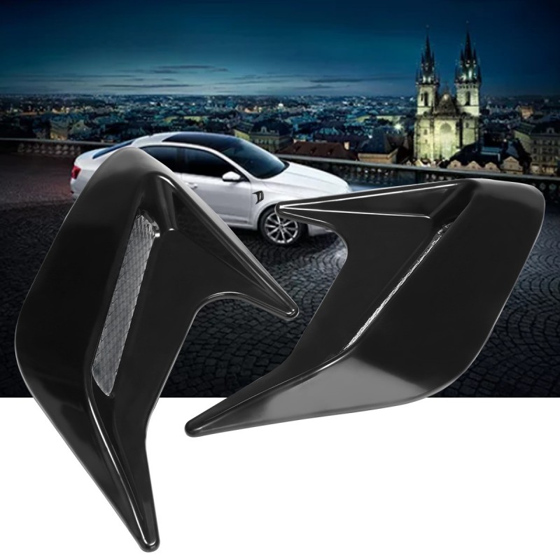 Car side vents - air flow fender - decorative sticker 2 piecesStyling parts