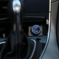 5V 3.1A Universal smartphone car charger with dual USB and LED