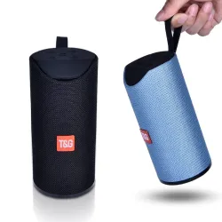 Bluetooth speaker - portable wireless mini column - 3D 10W - FM TF card